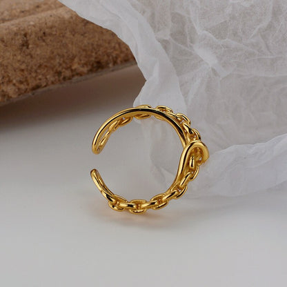 Manchette d'oreille en fil tressé E1020 1 pièce
