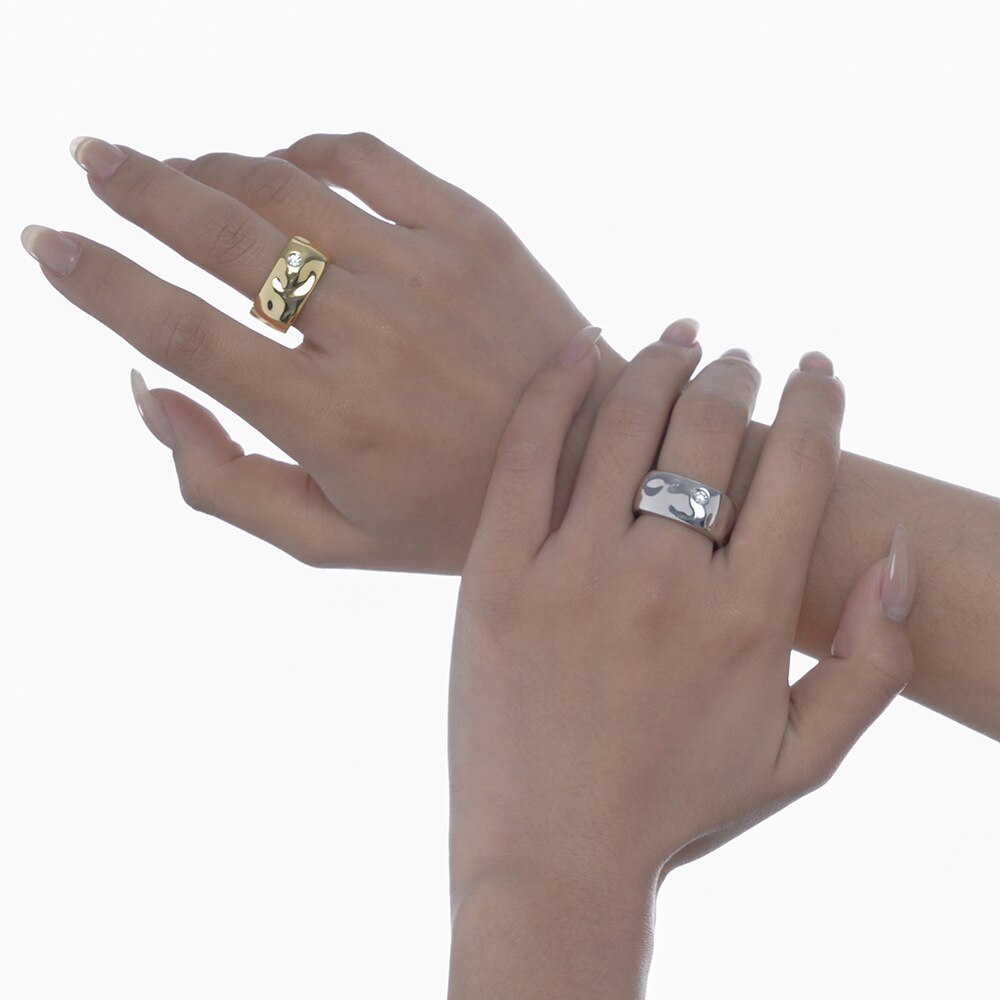 Anneau non conventionnel large et lourd R1089