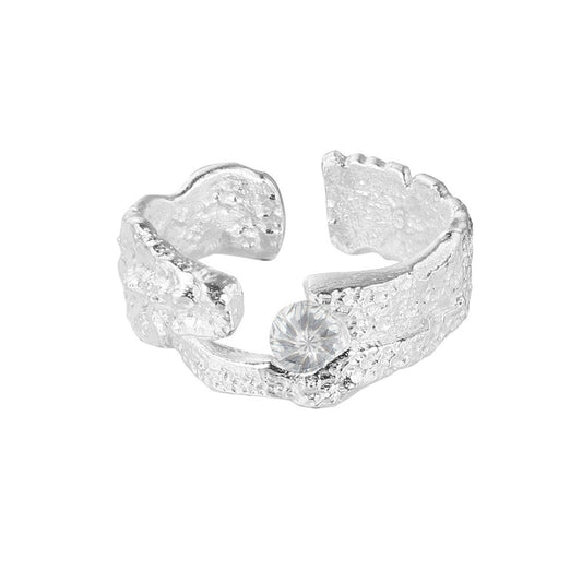 Bague Impressionniste Matt CZ R1086
