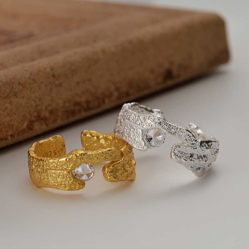 Bague Impressionniste Matt CZ R1086