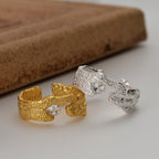 Bague Impressionniste Matt CZ R1086