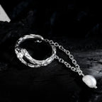 Bague d'Halloween en perles enchaînées R1220
