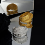 Grosse bague mate bio R1230