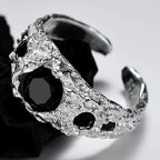 Grosse bague à texture extraterrestre R1232