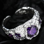Grosse bague à texture extraterrestre R1232