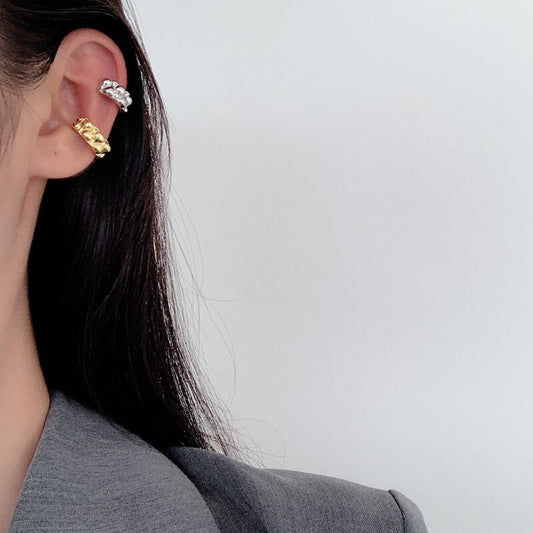 Boucles d'Oreilles Clip Chunky Bubbles E1081 1 Pièce