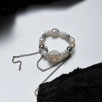 Bague à pampilles en perles de créateur R1174