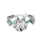 Bague de fête d'Halloween en émail R1163