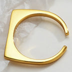 Chevalière Plate R1144