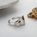 Grosse bague pliée R1038