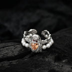 Bague de perles irrégulières Halloween R1167