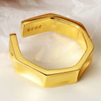 Bague géométrique épaisse R1153