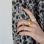 Bague Perle Fleur Impressionniste R1010