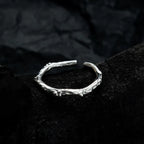 Bague à motif brut unique R1225