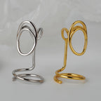 Anneau filigrane irrégulier R1127