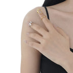 Anneau filigrane irrégulier R1127