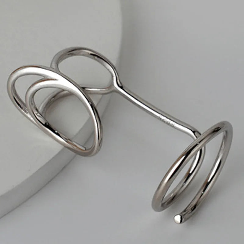 Anneau filigrane irrégulier R1127