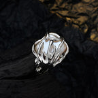 Bague perle baroque chic français R1226