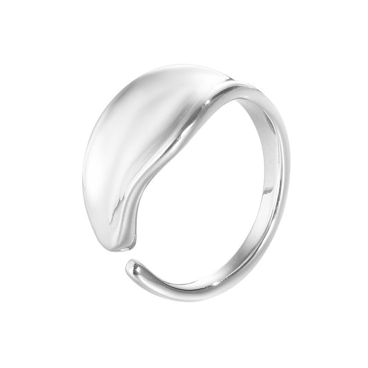 Boucles d'oreilles Huggie avec anneau épais irrégulier, R1044