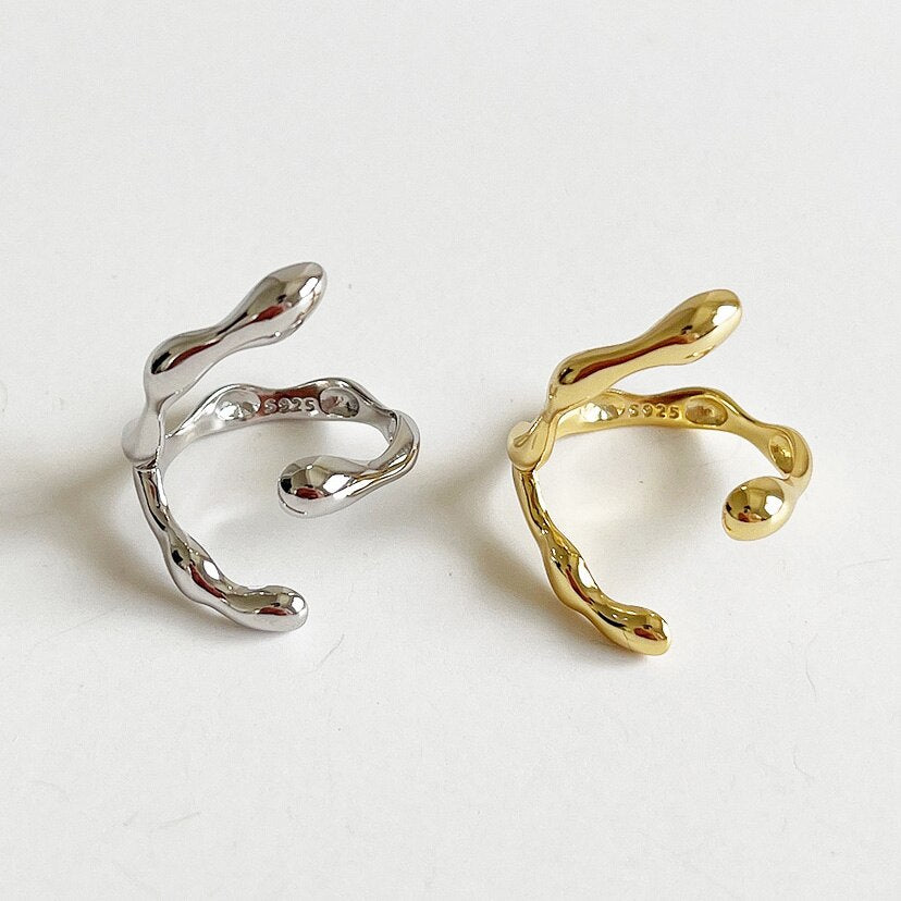 Bague Alien épaisse R1416