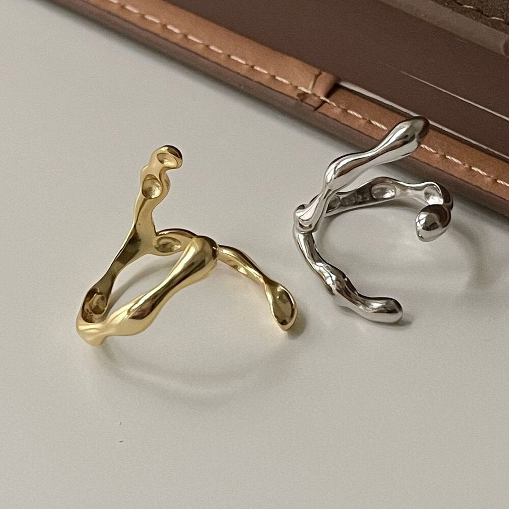 Bague Alien épaisse R1416