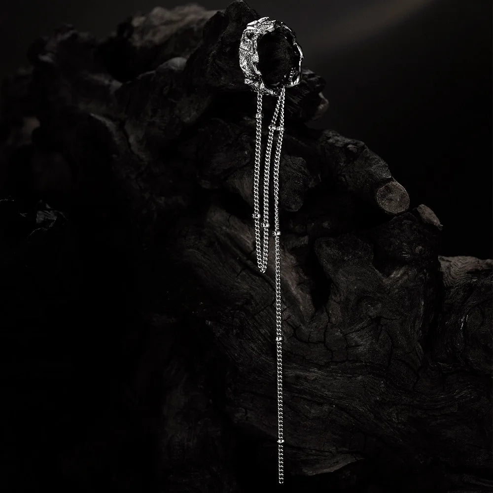 Manchette d'oreille à chaîne longue E1159, 1 pièce