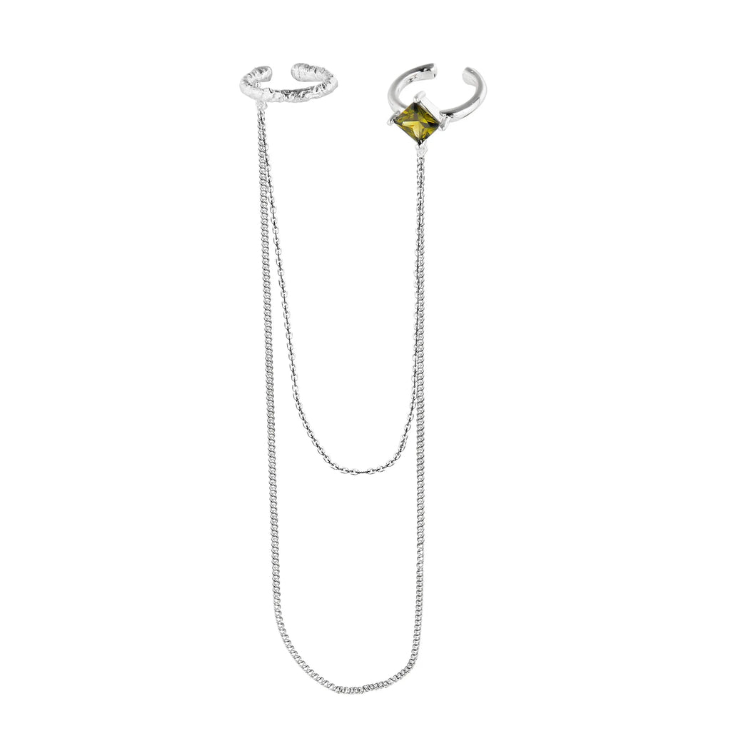 Poignets Doubles à Pompon Long E1142, 1 Pièce