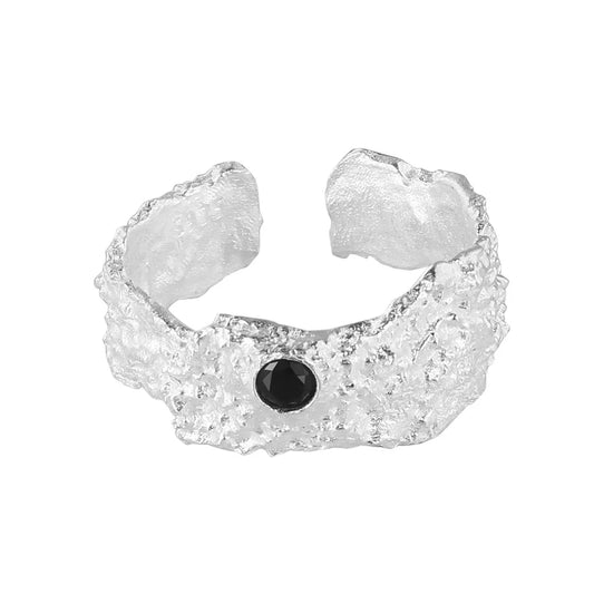 Bague irrégulière épaisse mate R1210