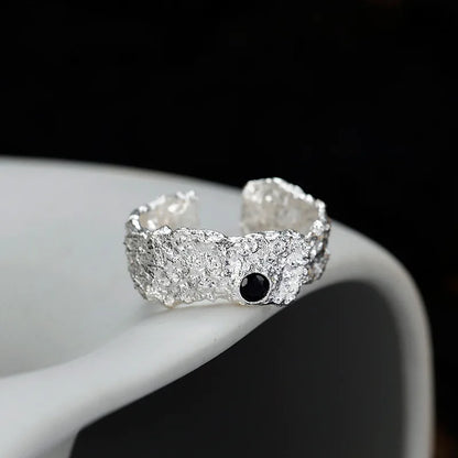 Bague irrégulière épaisse mate R1210