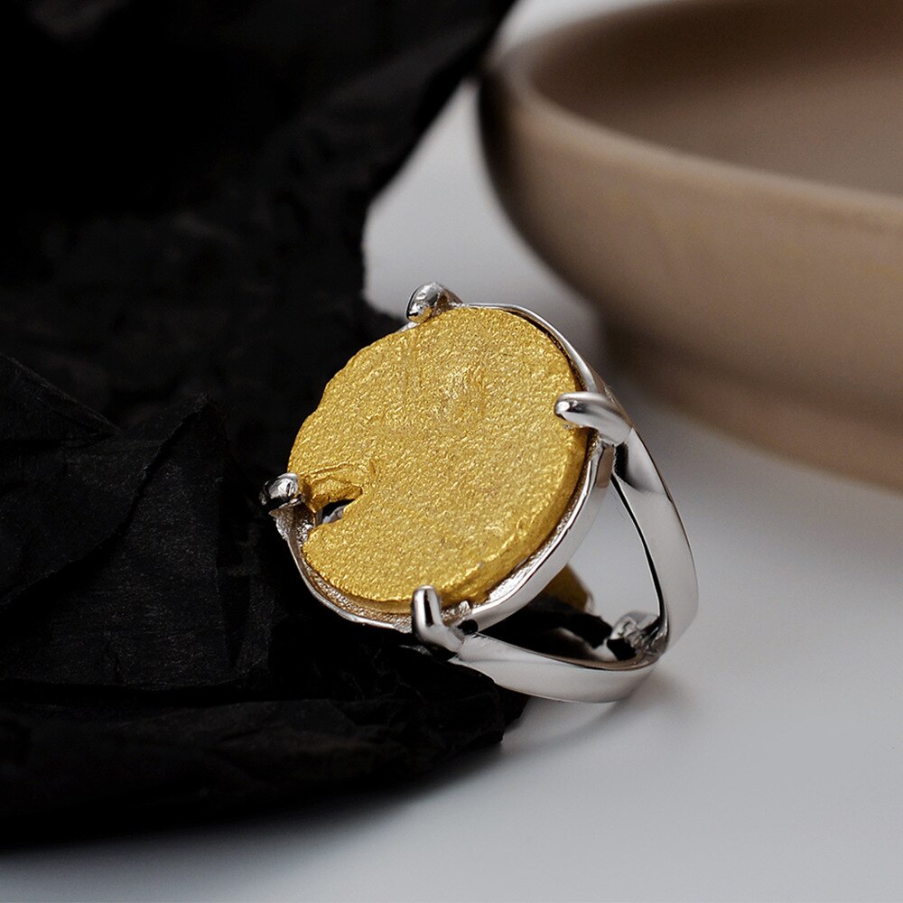 Anneau de disque épais mat pour pièce de monnaie R1208