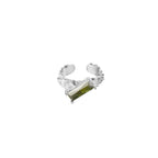 Boucle d'oreille longue CZ originale E1194, 1 pièce