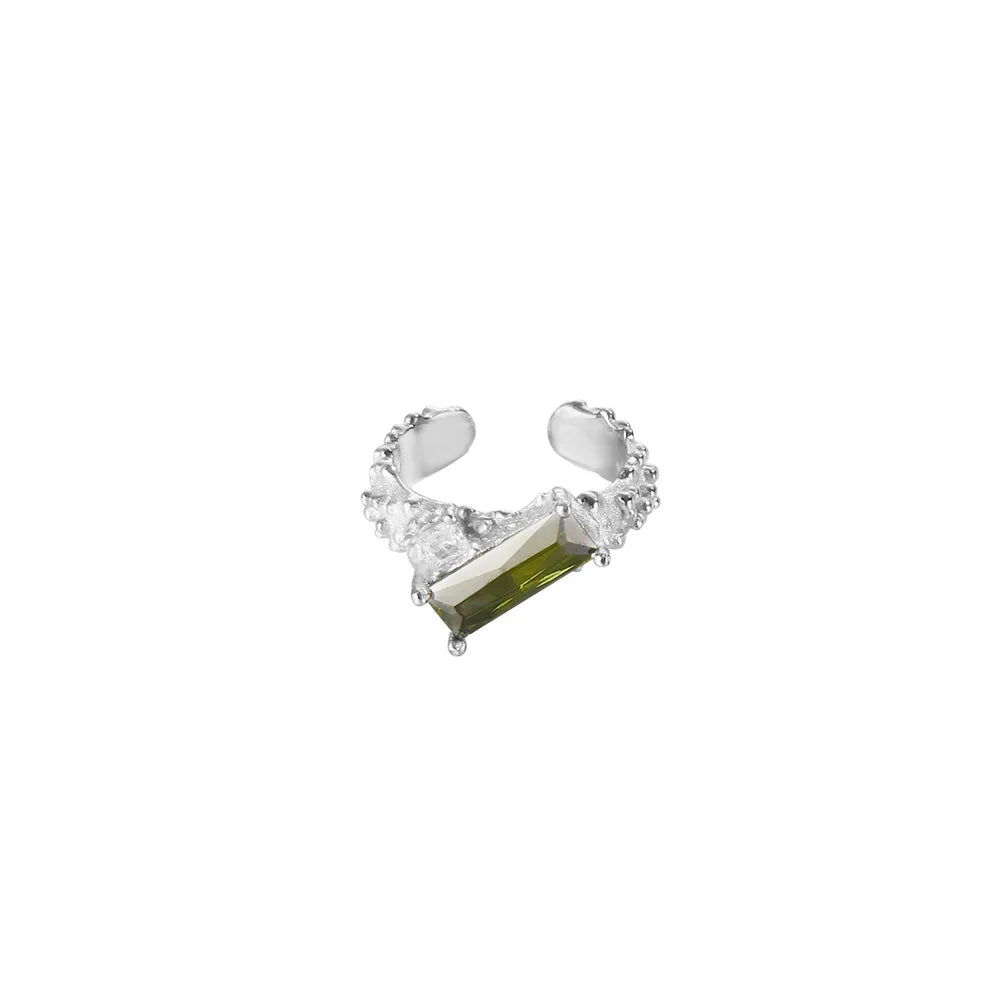 Boucle d'oreille longue CZ originale E1194, 1 pièce
