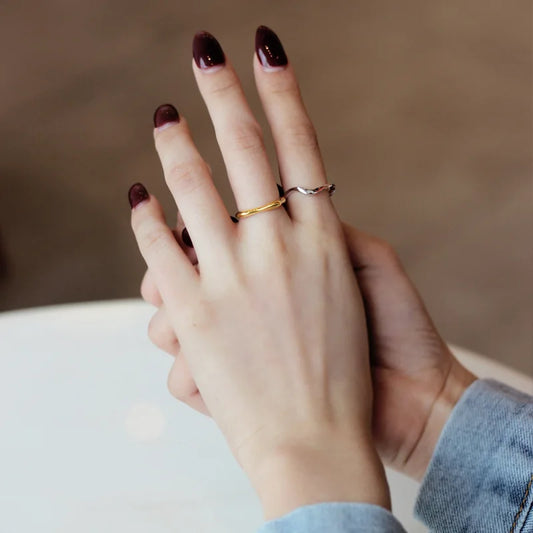 Bague Unique Chevalière Étroite R1132