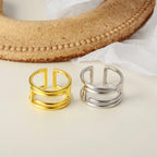 Anneau géométrique à fil large R1147