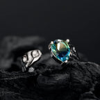 Bague irrégulière à texture torsadée R1274