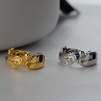 Bague épaisse à texture irrégulière R1254