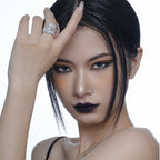 Anneau large à texture robuste R1040