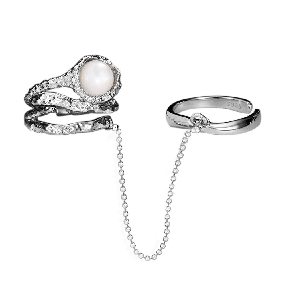 Bague enchaînée robuste R1206