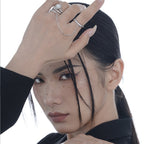 Bague enchaînée robuste R1206