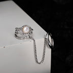 Bague enchaînée robuste R1206