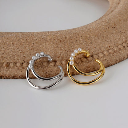 Boucles d'oreilles en fil de perles de coquillage E1016 1 pièce