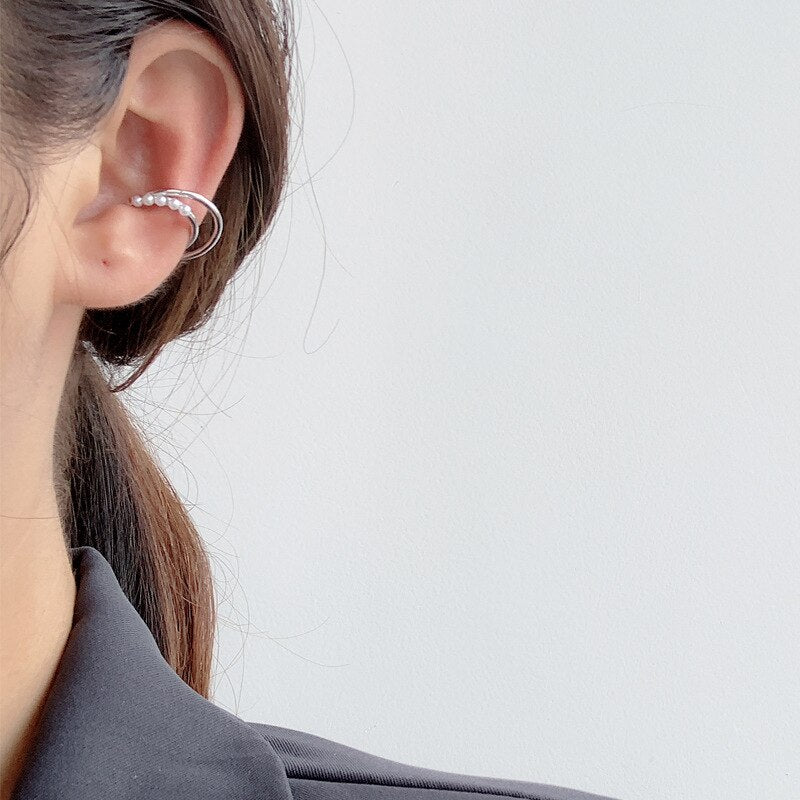 Boucles d'oreilles en fil de perles de coquillage E1016 1 pièce