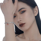 Bracelet de perles baroques multi-chaînes B1034