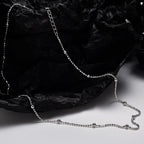 Collier chaîne à billes perlées N1039