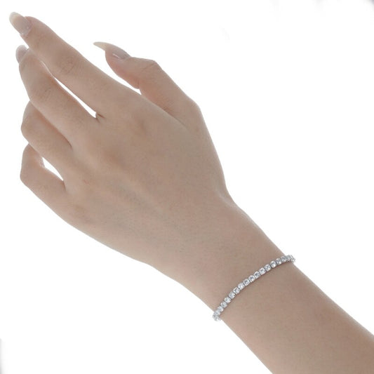 Bracelet à chaîne coulissante Bling CZ B1013