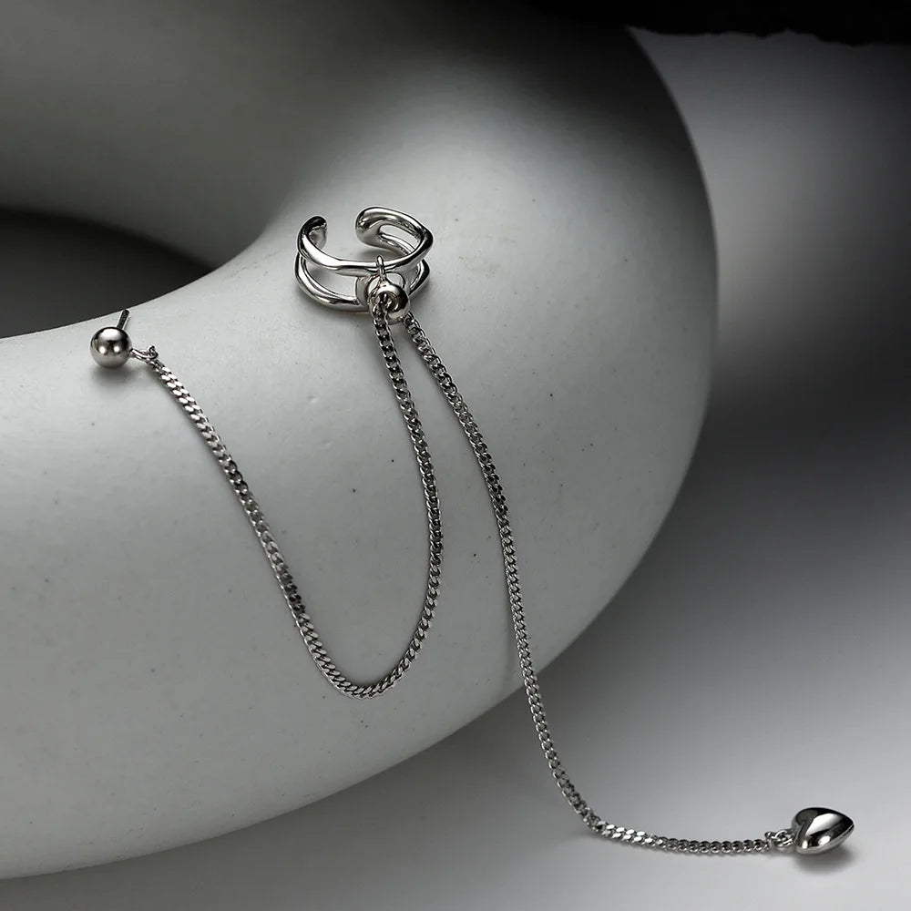 Bijou d'oreille enchaîné E1231, 1 pièce