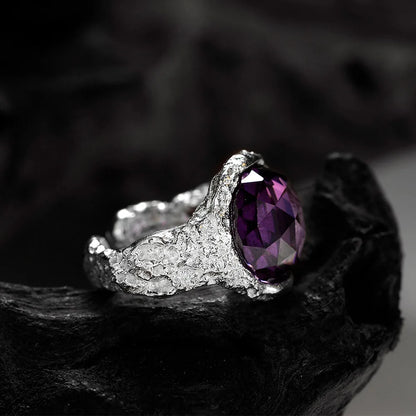 Boucle d'oreille CZ à motif érodé E1169, 1 pièce