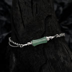Bracelet Multi Chaînes Jade Bambou B1017