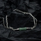 Bracelet Multi Chaînes Jade Bambou B1017