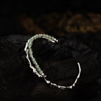 Bracelet irrégulier en perles de jade B1008